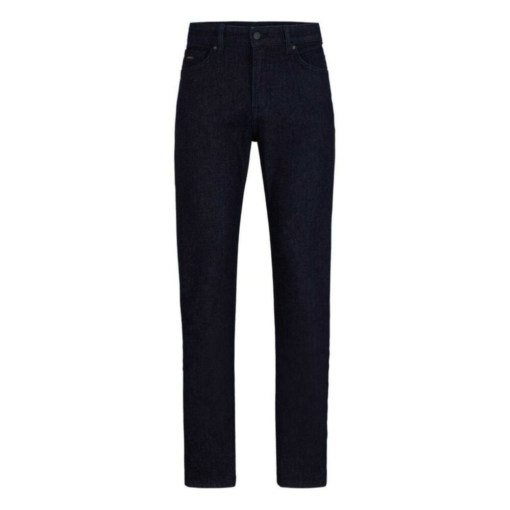 Boss Mens Denim Straight Leg Jeans / Black